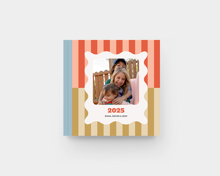 Fotolibro medio quadrato con copertina rigida