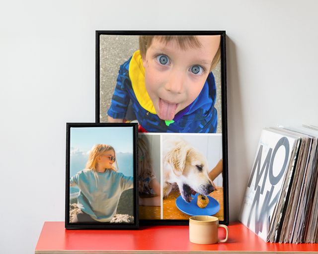 Decorazioni da parete selezionate con immagini collage e non collage