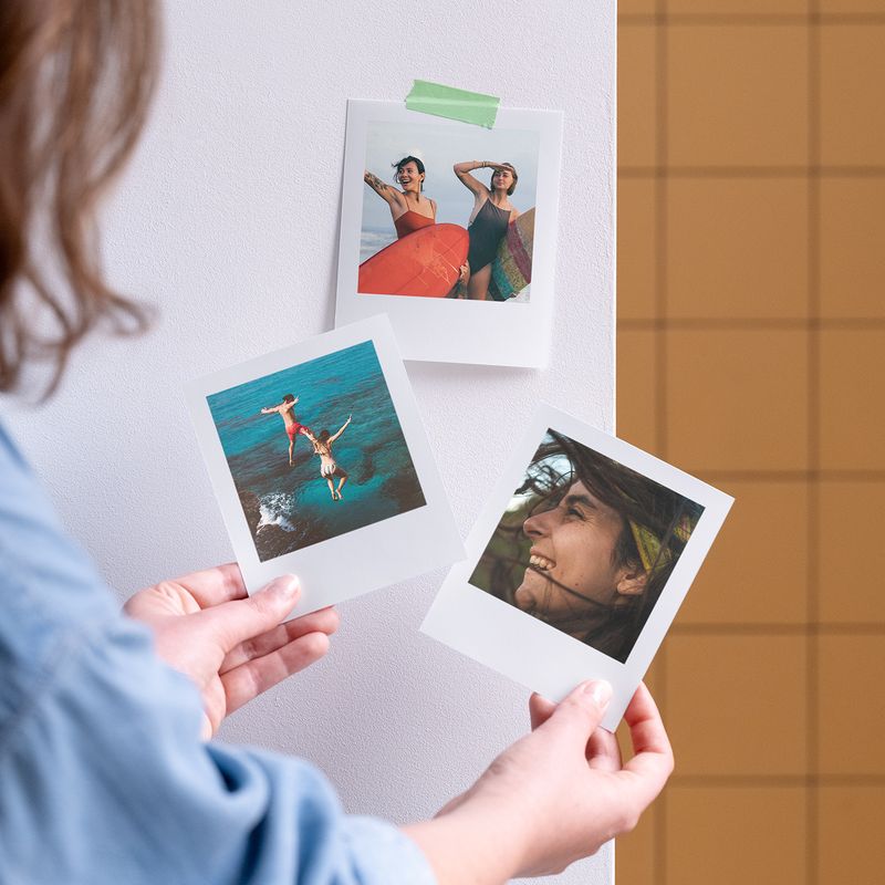 Cornice Regalo In Legno Per Foto 10x15 – 'Amiche Del Cuore' – Decorazione Da Tavolo E Parete