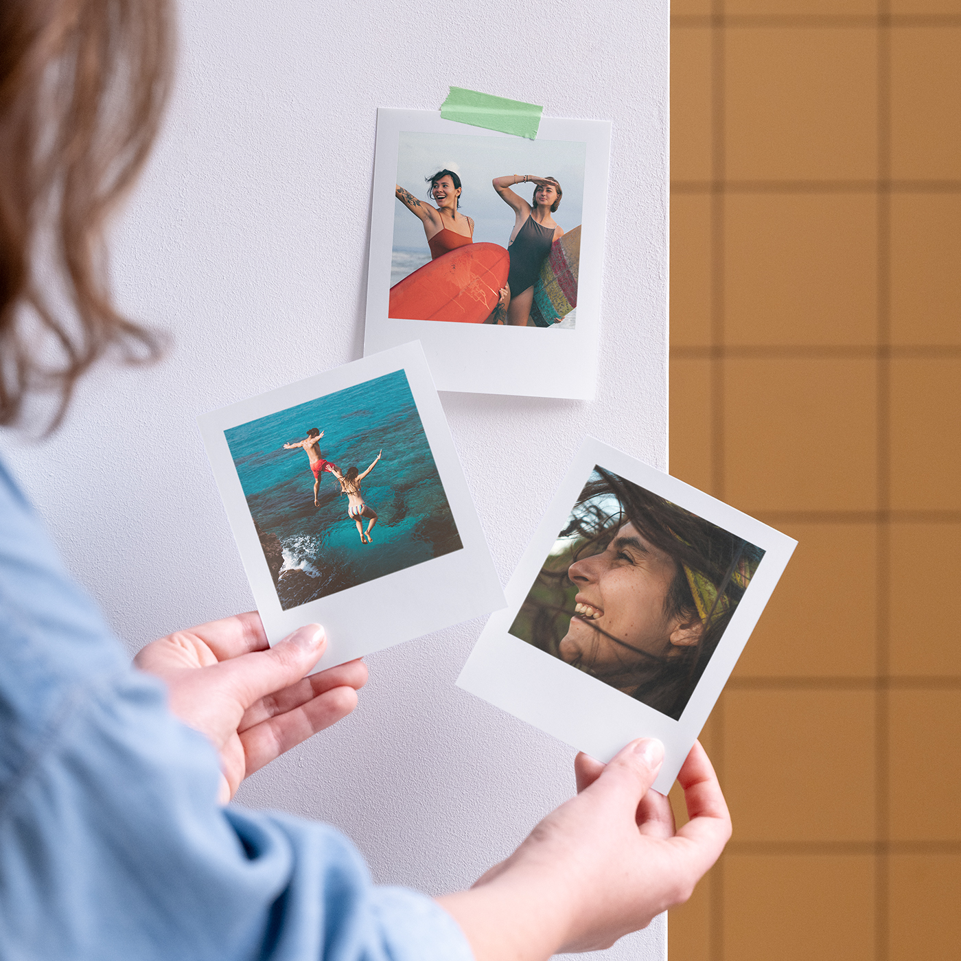 Cornice Regalo In Legno Per Foto 10x15 – 'Amiche Del Cuore' – Decorazione Da Tavolo E Parete