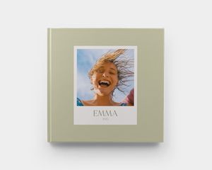 Fotolibro quadrato XL con copertina verde tenue