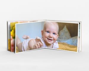 Fotolibro orizzontale L copertina rigida piatta