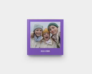 Fotolibro quadrato medio con copertina flessibile