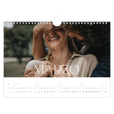 Calendario fotografico A4 — Più grande della vita [Marzo]