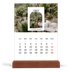 Calendario con supporto in legno verticale  — L'arco aperto [Febbraio]