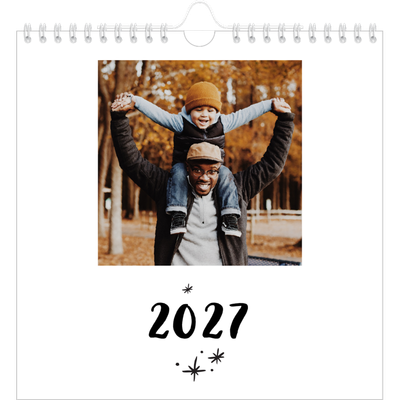 Calendari quadrati — Scritto a mano [copertina]