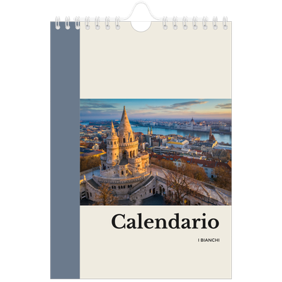 Calendario fotografico A5 — Vedute del mondo [copertina]