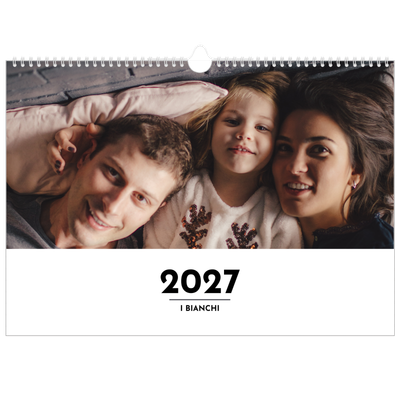 Calendario A3 orizzontale  — Riflettore lettera [copertina]