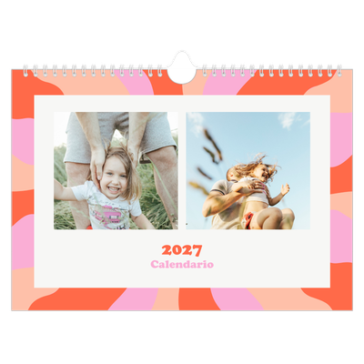 Calendario fotografico A4 — Giocando con i motivi [copertina]