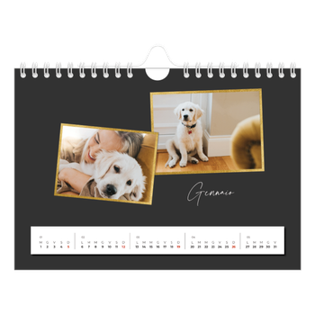 Calendario Fotografico A5 Orizzontale — Tanti ricordi