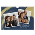 Calendario fotografico A4 — Sfondi spazzolati d'oro [copertina]