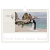 Calendario fotografico A4 — Iniziali in fiore [Febbraio]