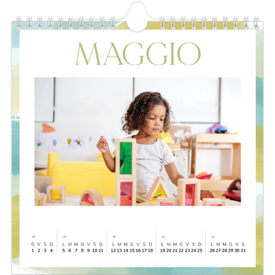 Calendari quadrati — Effetto pennello [copertina]