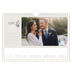 Calendario fotografico A4 — Iniziali in fiore [Aprile]
