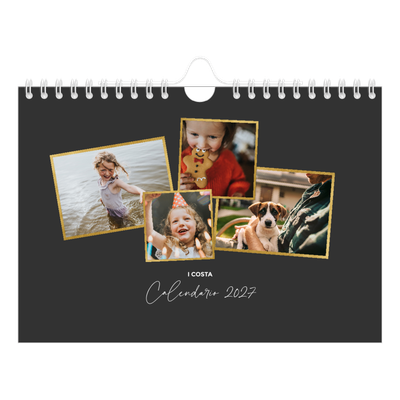 Calendario fotografico A5 — Tanti ricordi [copertina]