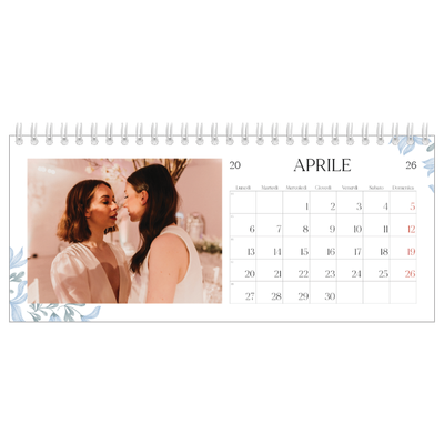 Calendari da tavolo — Floreale elegante [Aprile]