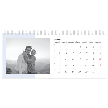 Calendario Fotografico da Tavolo — Schermate a colori