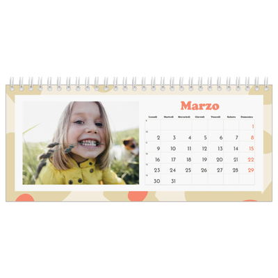 Calendari da tavolo — Giocando con i motivi [Marzo]