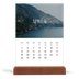 Calendario con supporto in legno verticale  — Fuga infinita [Aprile]