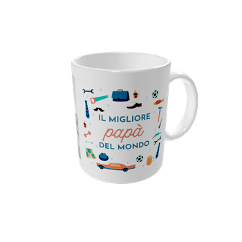 Tazze personalizzate — Cassetta degli attrezzi del papà