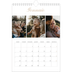 Calendario personalizzato A4 — Scatole con strisce fotografiche [Gennaio]