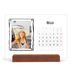 Calendario con supporto in legno orizzontale  — Istantanee da album [copertina]