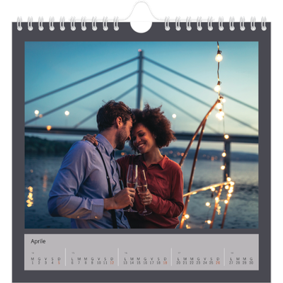 Calendari quadrati — Colora il mio mondo [Aprile]