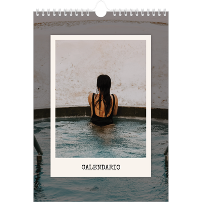 Calendario personalizzato A4 — La selezione ritratti [copertina]