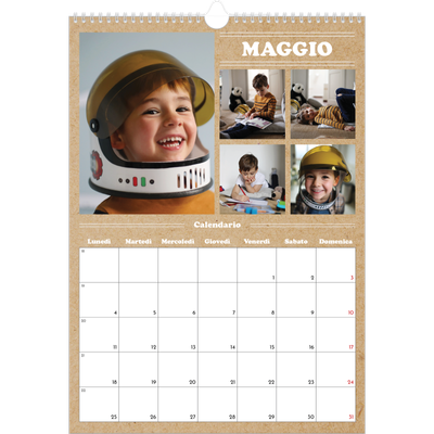 Calendario A3 verticale — L'editoriale di quest'anno [copertina]