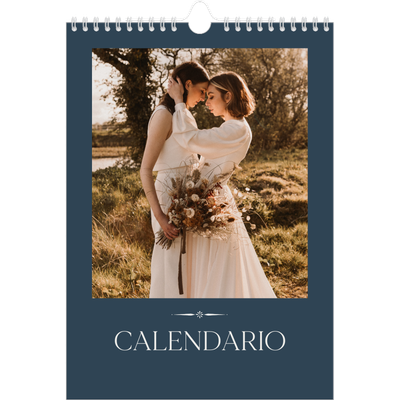Calendario personalizzato A4 — Ardesia e grazie [copertina]