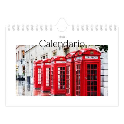 Calendario fotografico A5 — Il mio diario di viaggio [copertina]