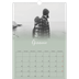 Calendario A3 verticale — Verde nebbioso [Gennaio]