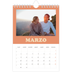 Calendario fotografico A5 — Cornici retrò [Marzo]
