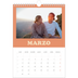 Calendario personalizzato A4 — Cornici retrò [Marzo]