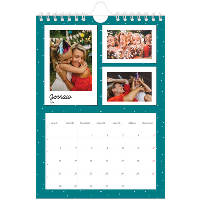 Calendario fotografico A5 — Scatti pop di colore [Gennaio]