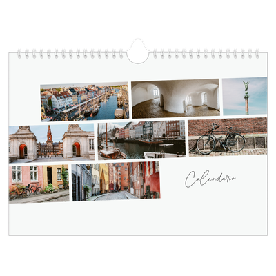 Calendario fotografico A4 — Soggiorno in città [copertina]