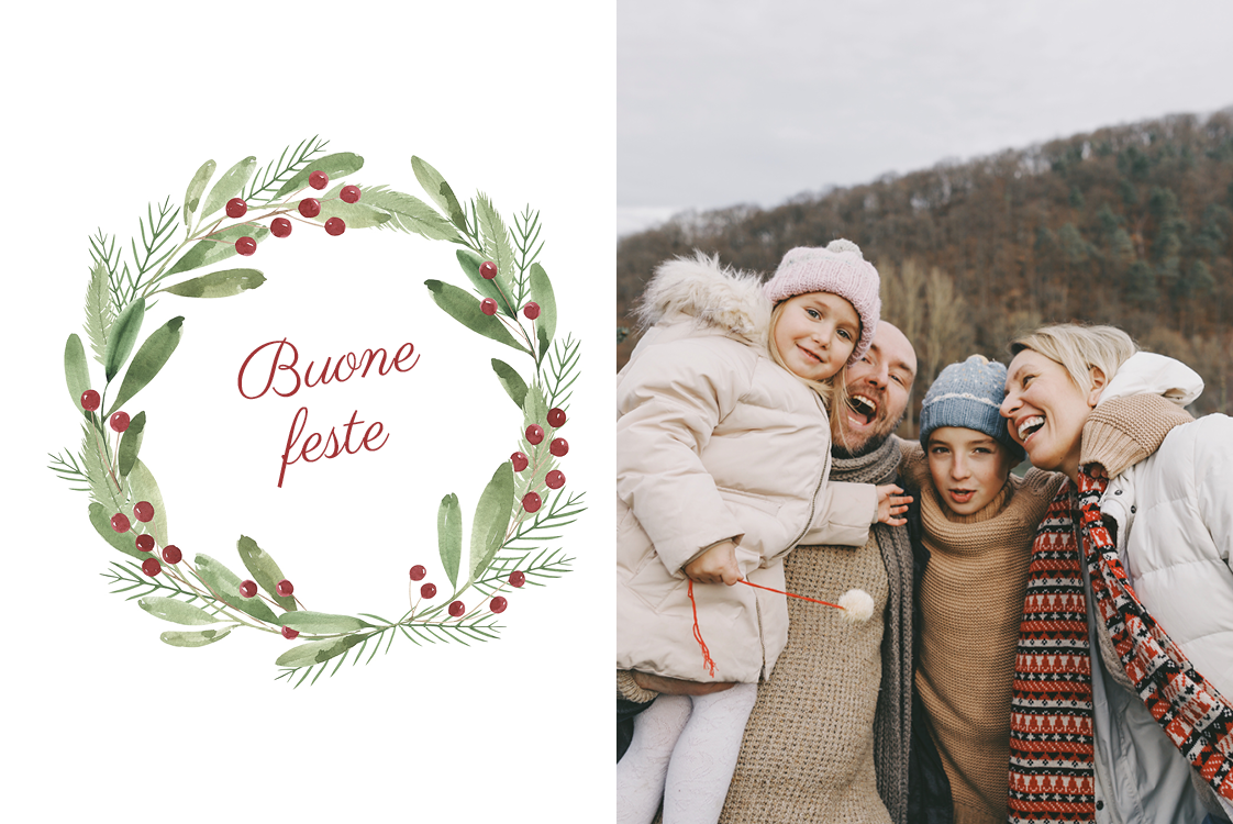 Biglietti — Ghirlanda delicata