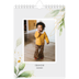 Calendario fotografico A5 — Spruzzo floreale [copertina]