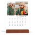 Calendario con supporto in legno verticale  — Istantanee e scrittura [Gennaio]