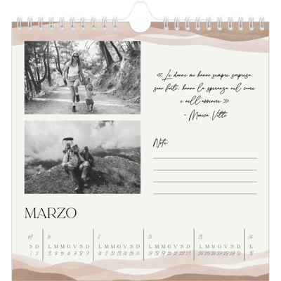 Calendari quadrati — Citazioni [Marzo]