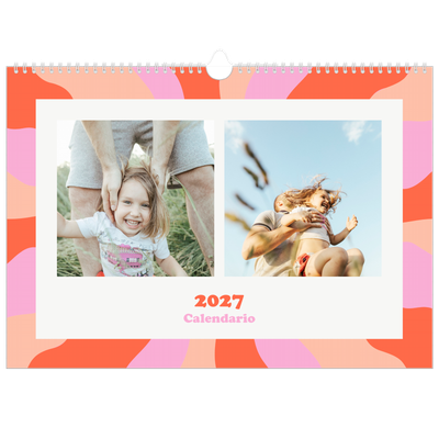 Calendario A3 orizzontale  — Giocando con i motivi [copertina]