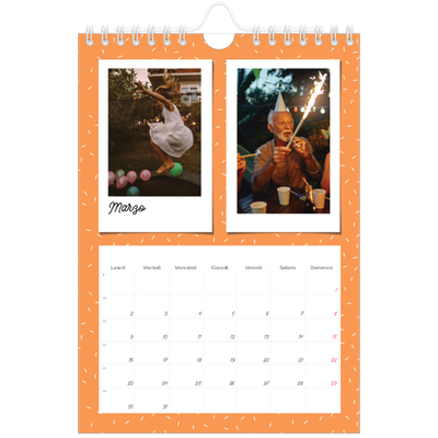 Calendario fotografico A5 — Scatti pop di colore [Marzo]