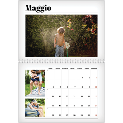 Calendario A4 Doppio — Fresco di stampa [copertina]