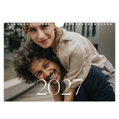 Calendario fotografico A4 — Più grande della vita [copertina]