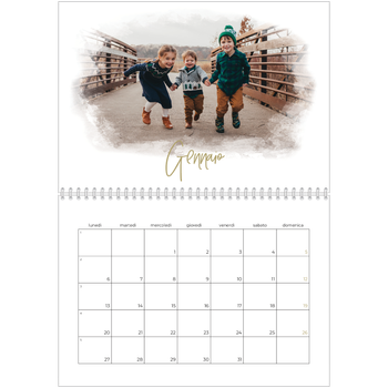 Calendario A4 Doppio — Effetti fotografici