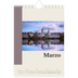 Calendario fotografico A5 — Vedute del mondo [Marzo]