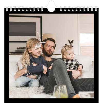 Calendari quadrati — Margine nero [copertina]