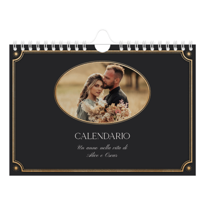 Calendario fotografico A5 — Classico vintage [copertina]