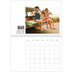 Calendario A4 Doppio — Testo abbreviato [Marzo]