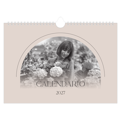 Calendario fotografico A4 — Batanico semplice [copertina]